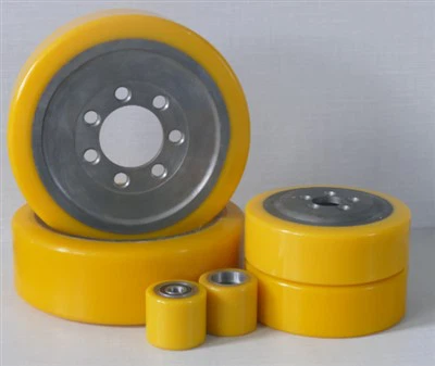 3 Inch Yellow Polyurethane Wheel